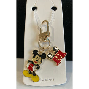 Mickey or Minnie bag charm